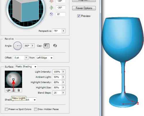 آموزش مدلسازی سه بعدی در ایلوستریتور